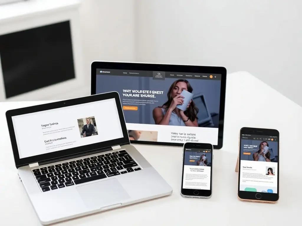 An image showcasing a beautifully designed Wix website on various devices, highlighting its responsive design and user-friendly interface.